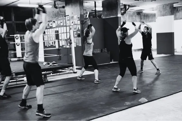 BoxcleverLDN members moving together
